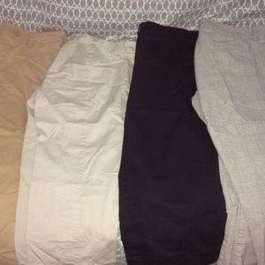 Four Capri pants